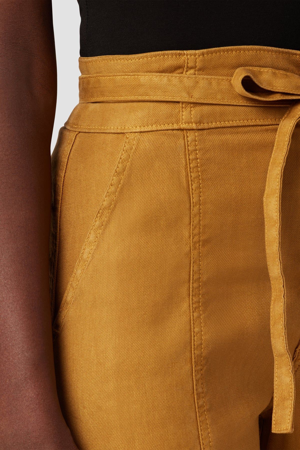 Tie Waist Wide Leg Trouser sold by Hudson Jeans product image thumbnail 4