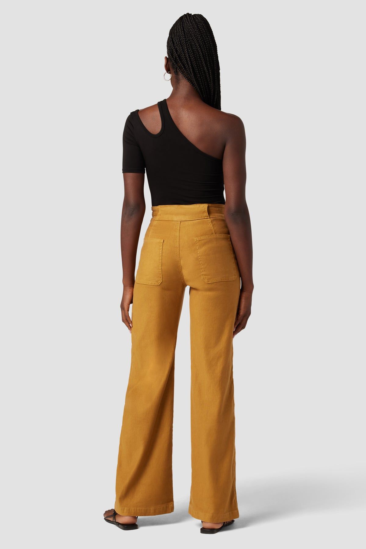 Tie Waist Wide Leg Trouser sold by Hudson Jeans product image thumbnail 7