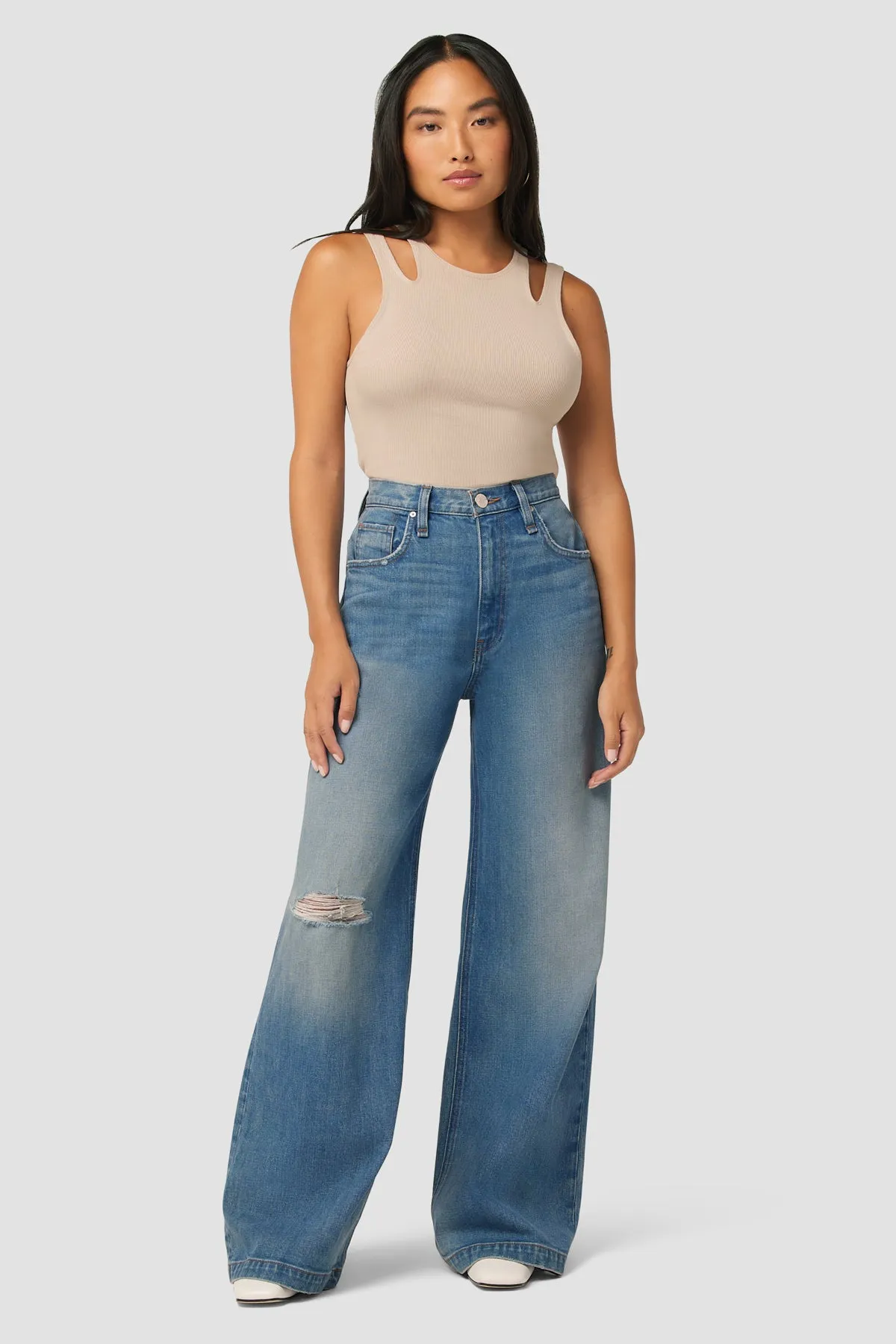 James High-Rise Wide Leg Petite Jean sold by Hudson Jeans product image thumbnail 5