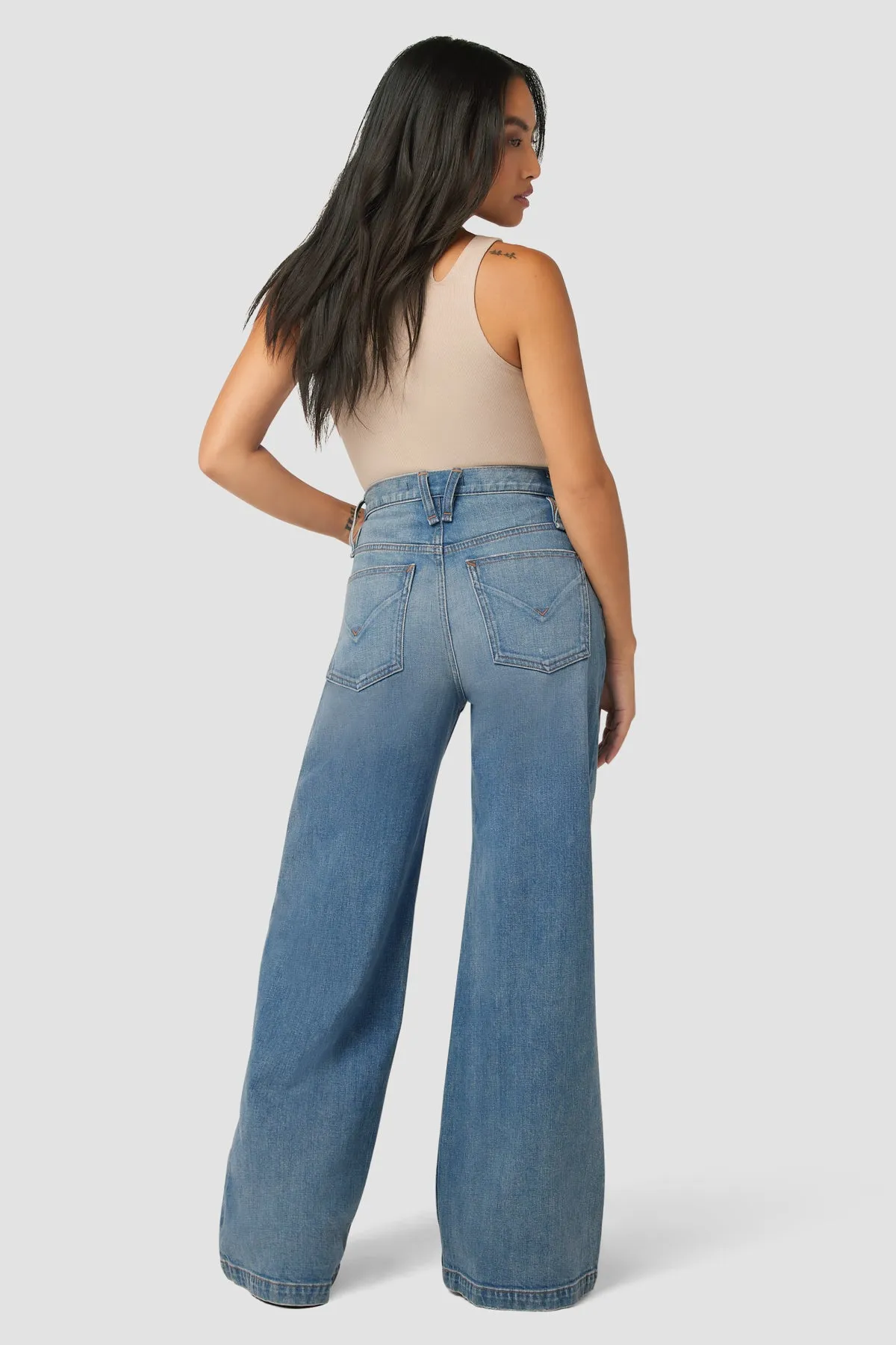 James High-Rise Wide Leg Petite Jean sold by Hudson Jeans product image thumbnail 4
