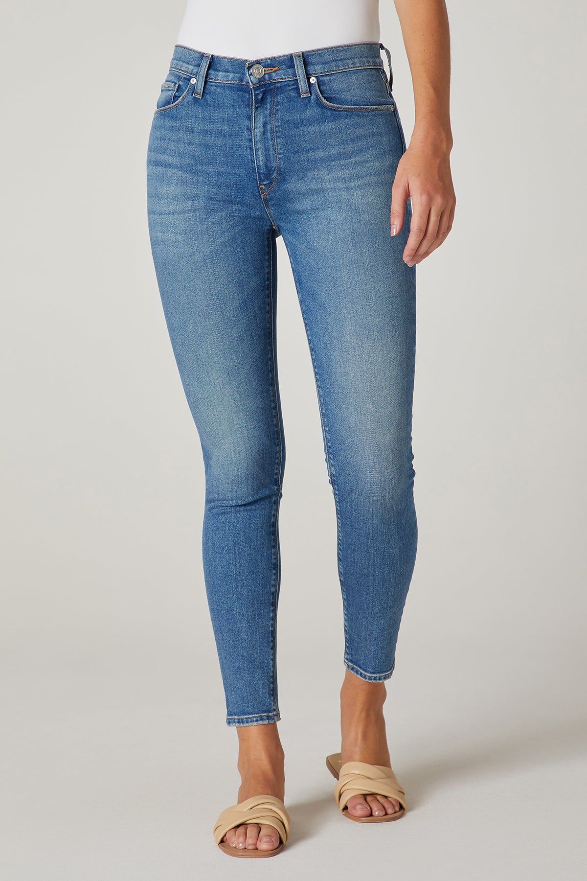 Barbara High-Rise Super Skinny Ankle Jean sold by Hudson Jeans