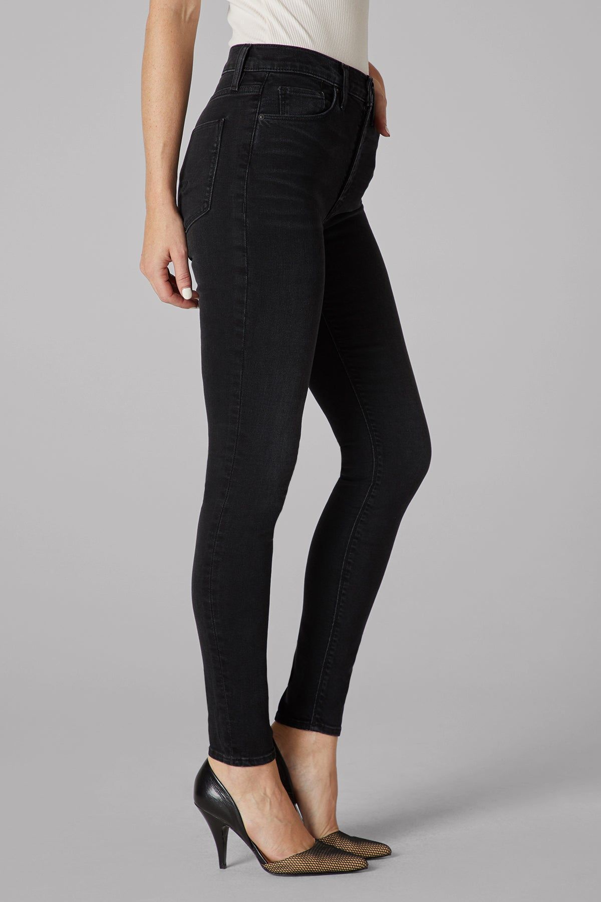 Barbara High-Rise Super Skinny Ankle Jean sold by Hudson Jeans product image thumbnail 4