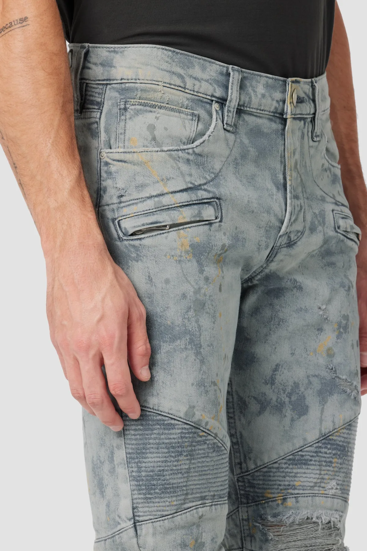 Blinder Biker V2 Skinny Jean sold by Hudson Jeans product image thumbnail 4