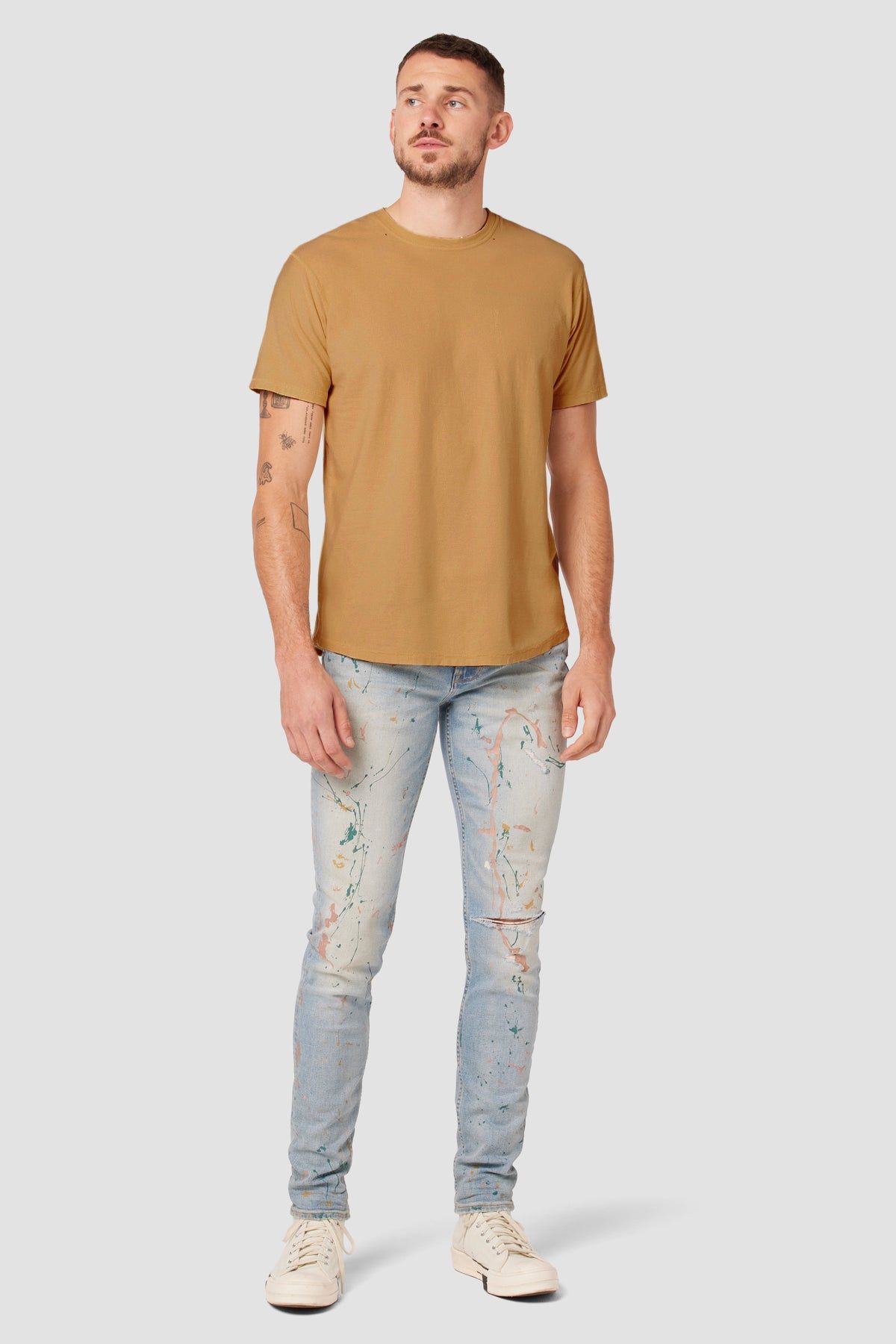 Anderson Reverse Elongated Tee sold by Hudson Jeans product image thumbnail 4