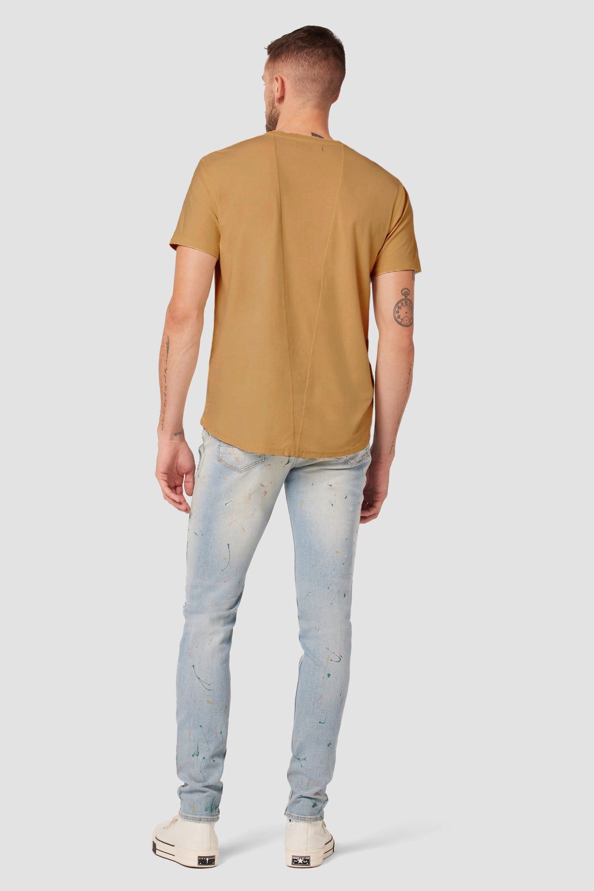 Anderson Reverse Elongated Tee sold by Hudson Jeans product image thumbnail 5
