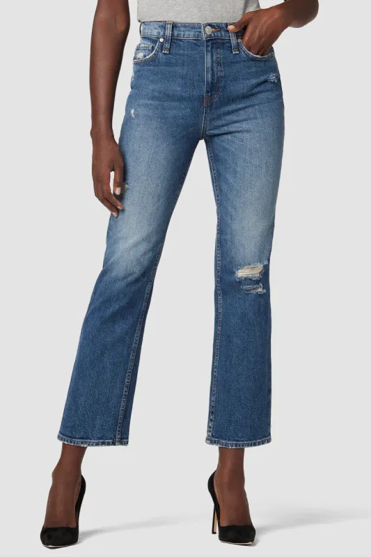 Remi High-Rise Straight Ankle Jean sold by Hudson Jeans