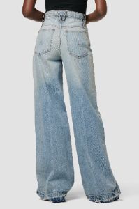 Hudson x Zoe Costello Zoe High-Rise Wide Leg Jean sold by Hudson Jeans