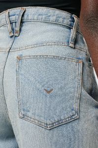 Hudson x Zoe Costello Zoe High-Rise Wide Leg Jean sold by Hudson Jeans