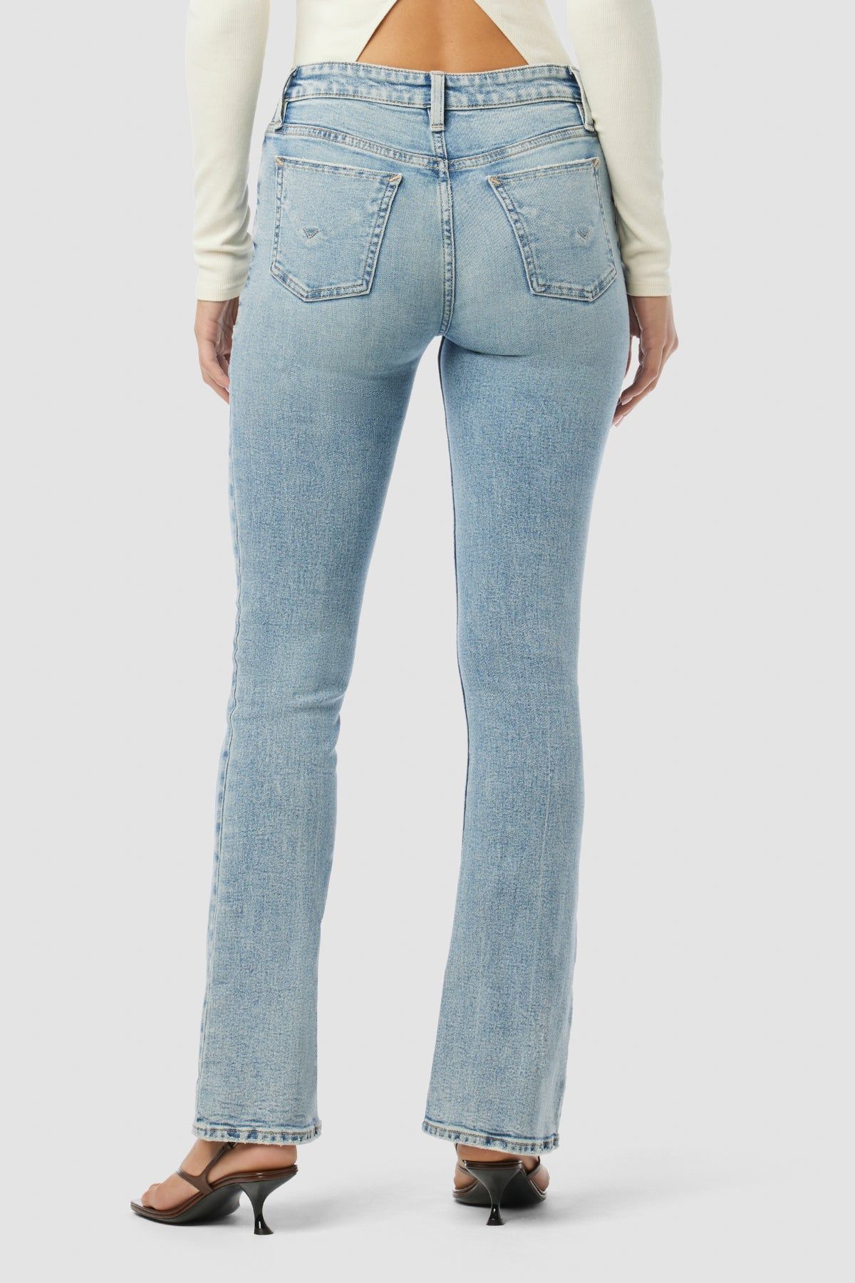 Barbara High-Rise Baby Bootcut Jean w/ Slit Hem sold by Hudson Jeans product image thumbnail 3