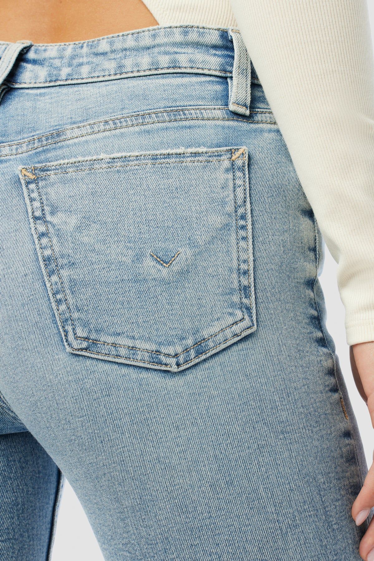 Barbara High-Rise Baby Bootcut Jean w/ Slit Hem sold by Hudson Jeans product image thumbnail 5