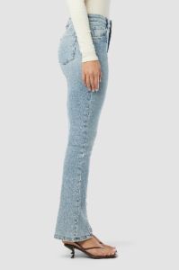 Barbara High-Rise Baby Bootcut Jean w/ Slit Hem sold by Hudson Jeans
