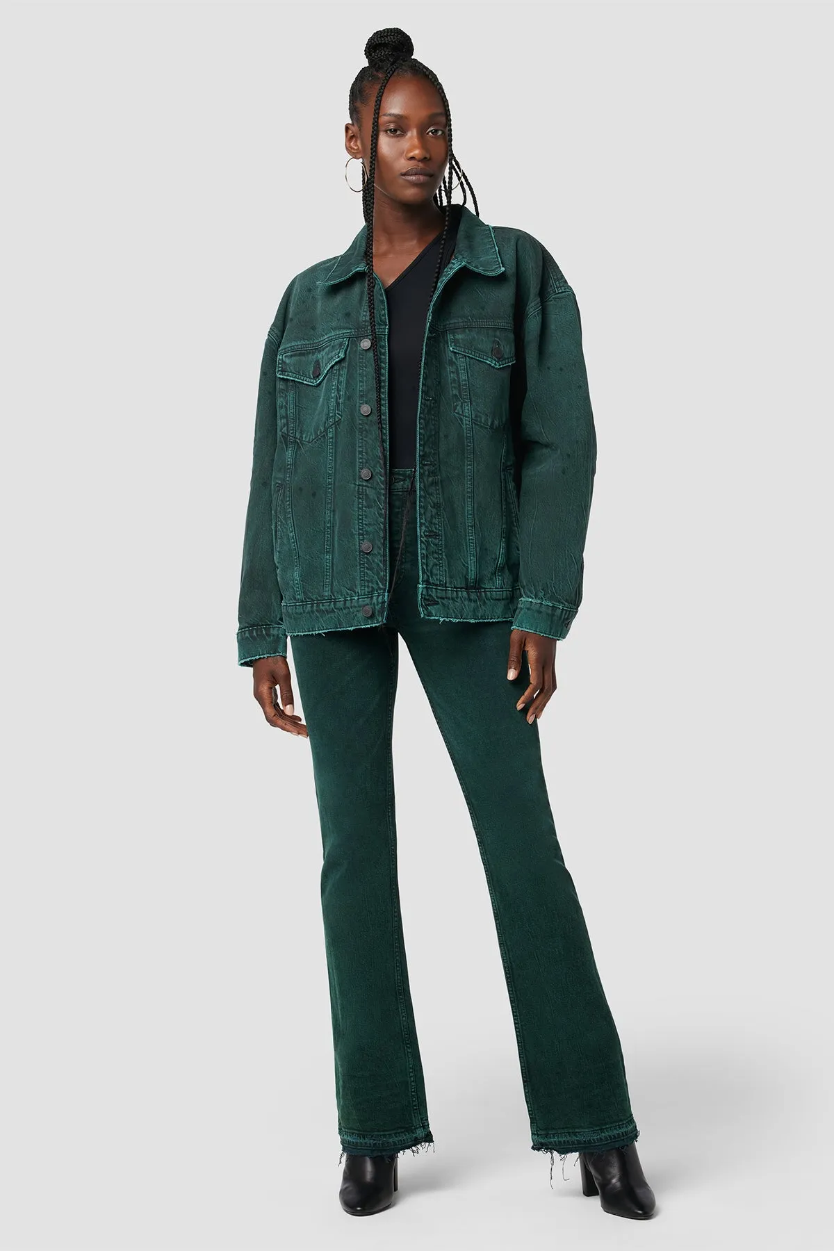 Denim Wrap Jacket sold by Hudson Jeans product image thumbnail 5
