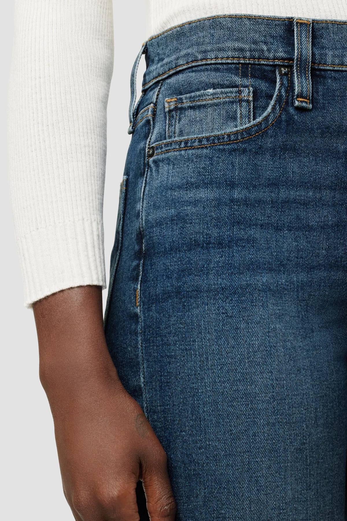 Remi High-Rise Straight Ankle Jean sold by Hudson Jeans product image thumbnail 4