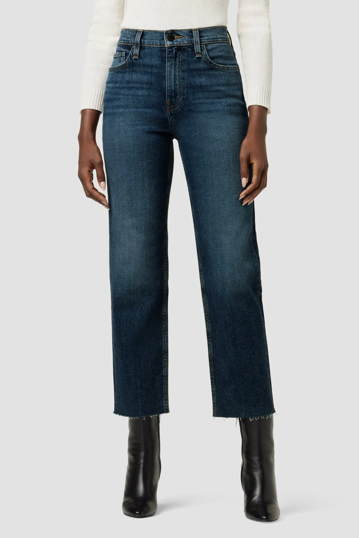 Remi High-Rise Straight Ankle Jean sold by Hudson Jeans