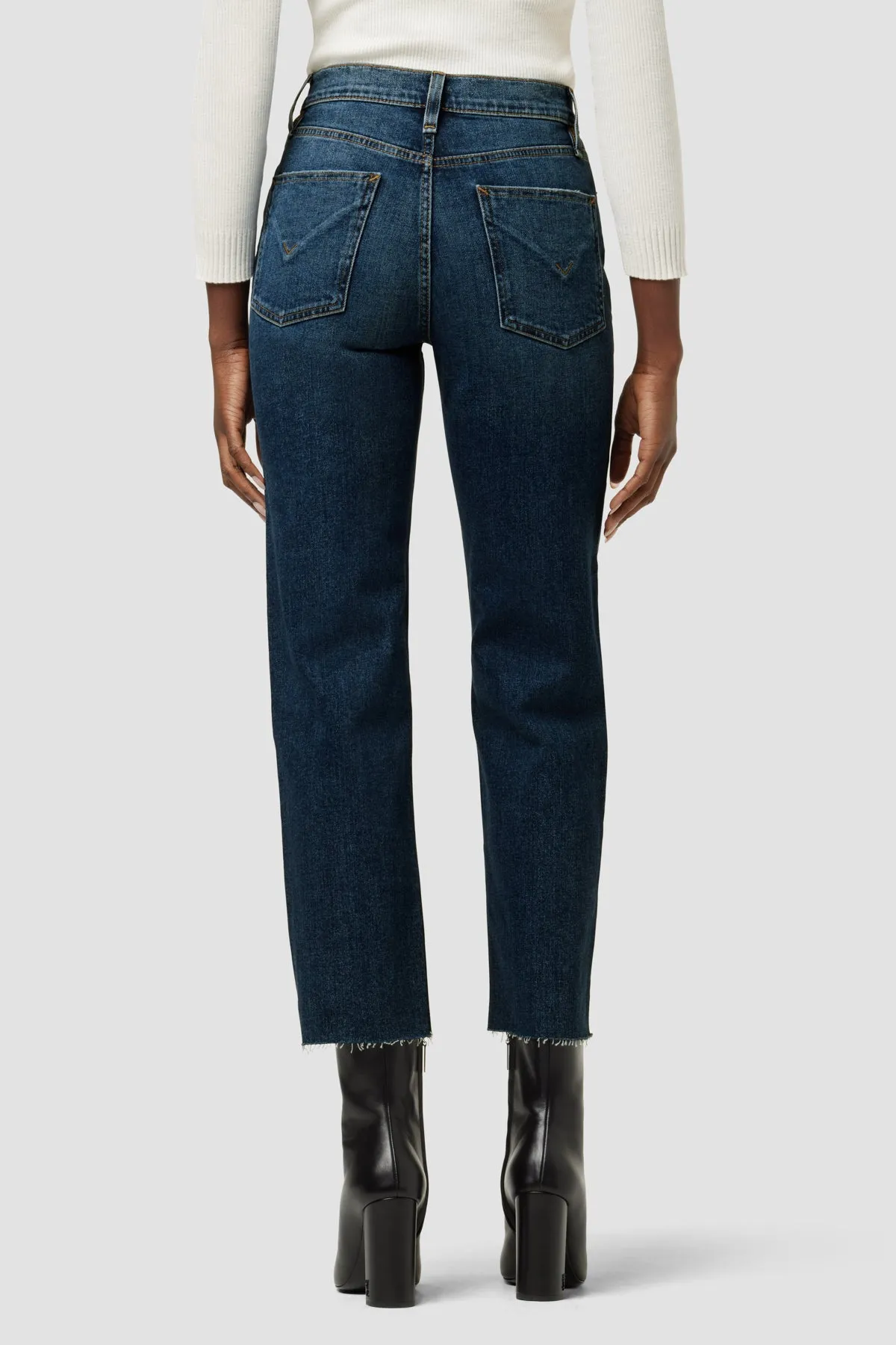 Remi High-Rise Straight Ankle Jean sold by Hudson Jeans product image thumbnail 3