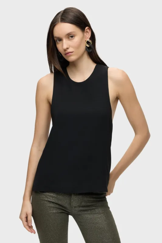 Twist Back Woven Tank sold by Hudson Jeans