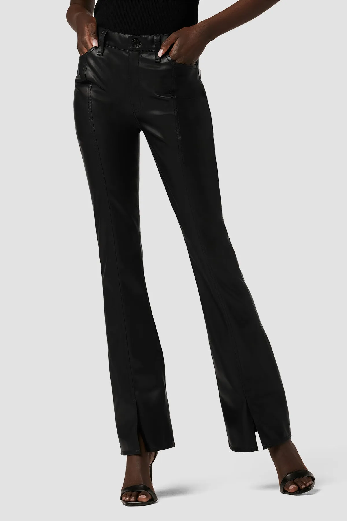 Barbara High-Rise Bootcut Jean w/ Slit Hem sold by Hudson Jeans