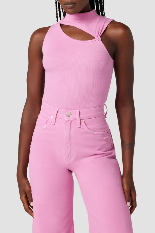 Mock Neck Cut Out Tank sold by Hudson Jeans