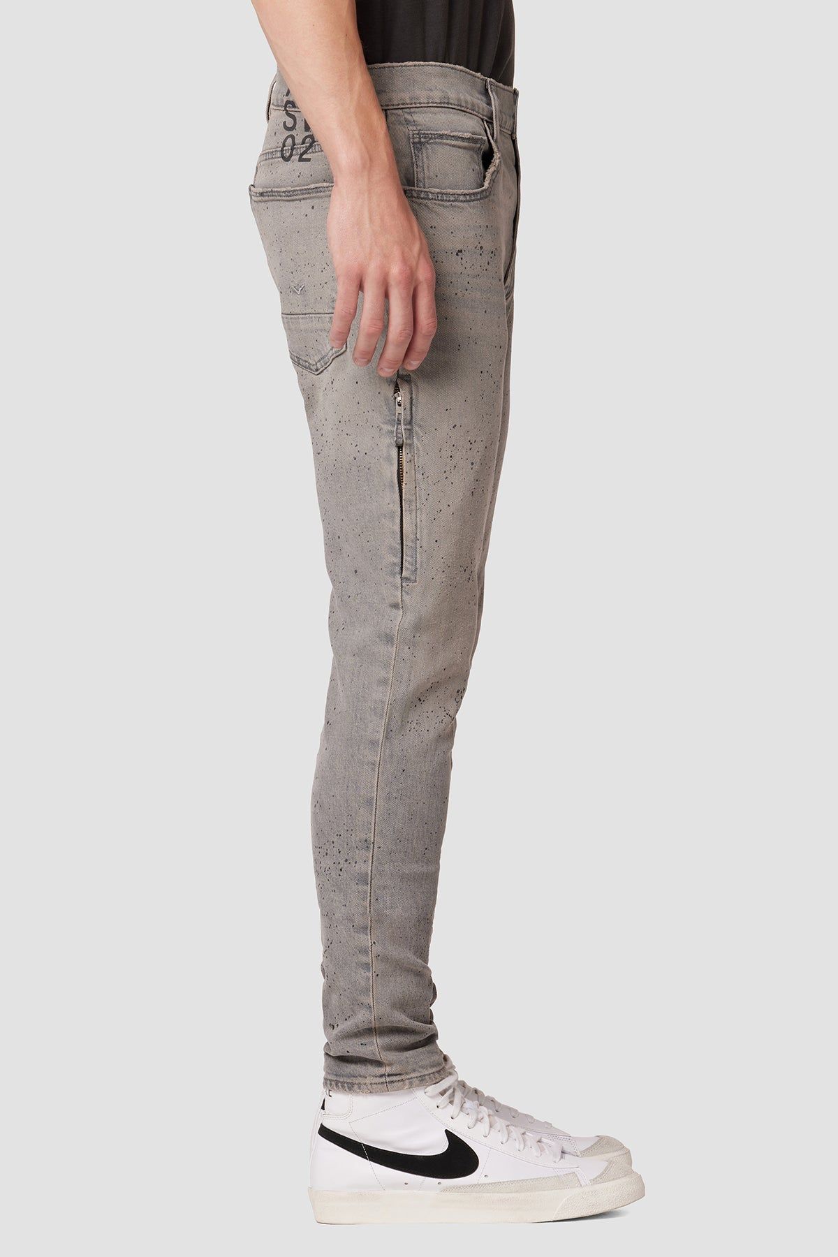 Zack Side Zip Skinny Jean sold by Hudson Jeans product image thumbnail 2
