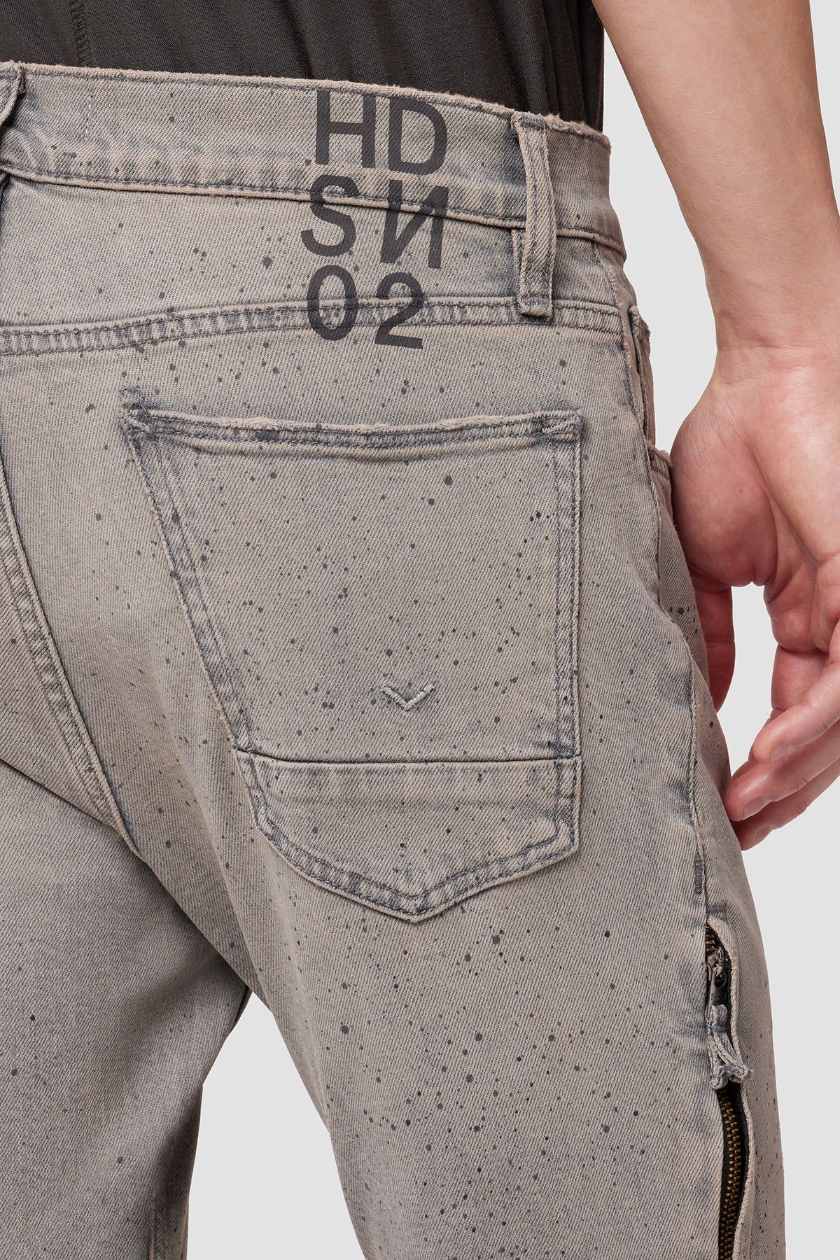 Zack Side Zip Skinny Jean sold by Hudson Jeans product image thumbnail 5