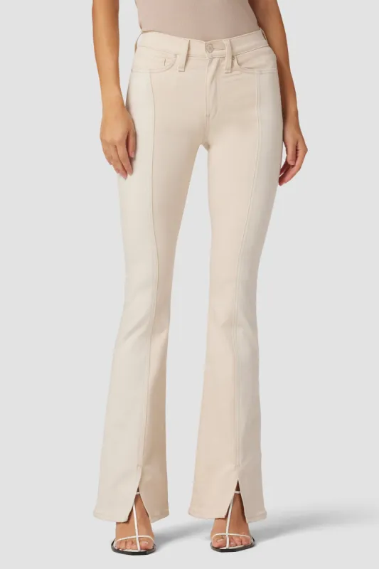 Barbara High-Rise Bootcut Jean w/ Slit Hem sold by Hudson Jeans