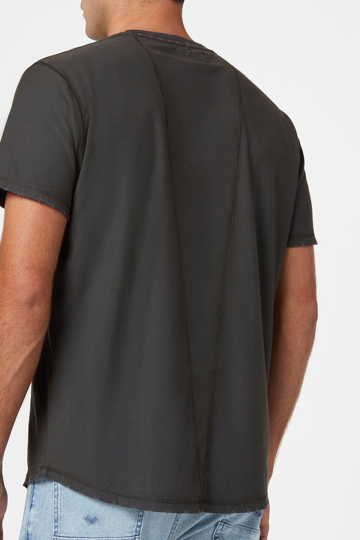 Anderson Reversed Elongated Tee sold by Hudson Jeans product image thumbnail 5