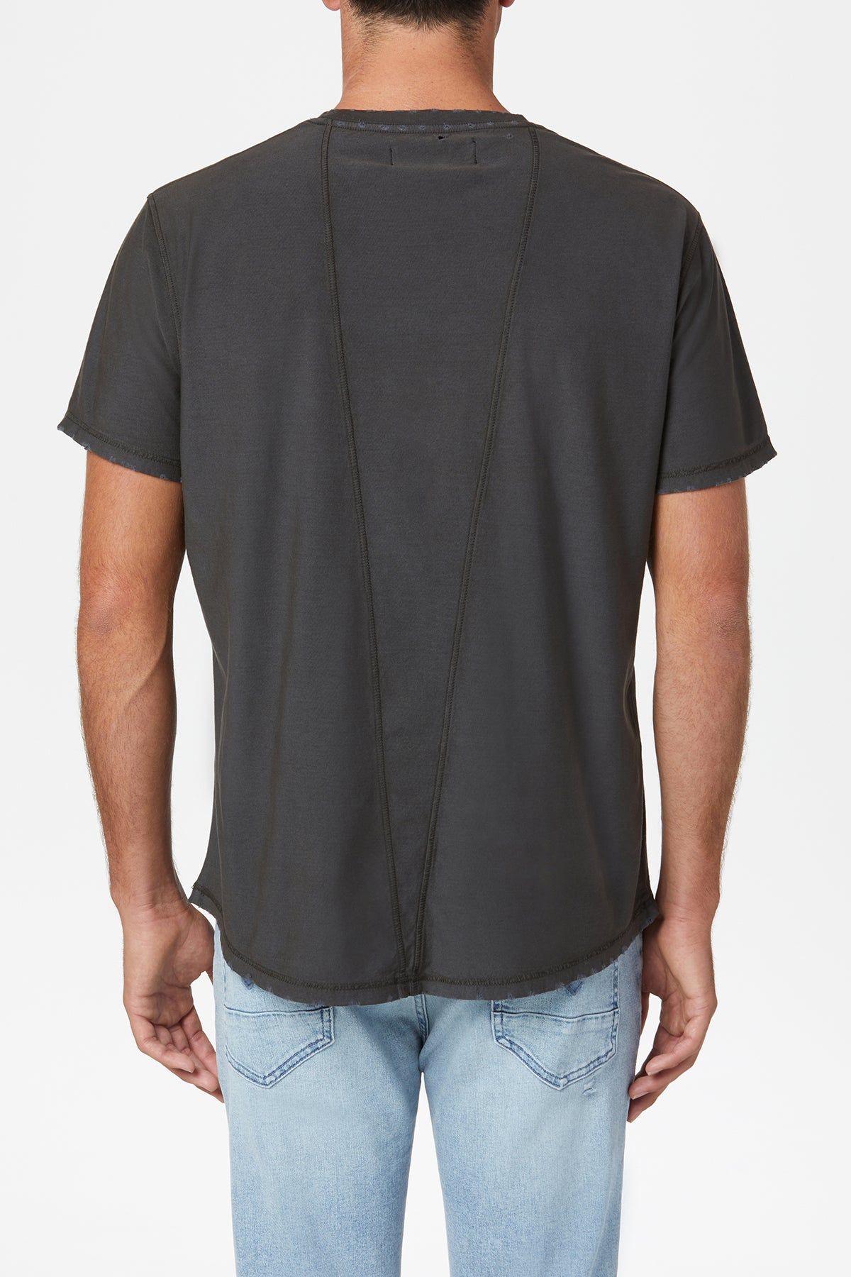 Anderson Reversed Elongated Tee sold by Hudson Jeans product image thumbnail 2