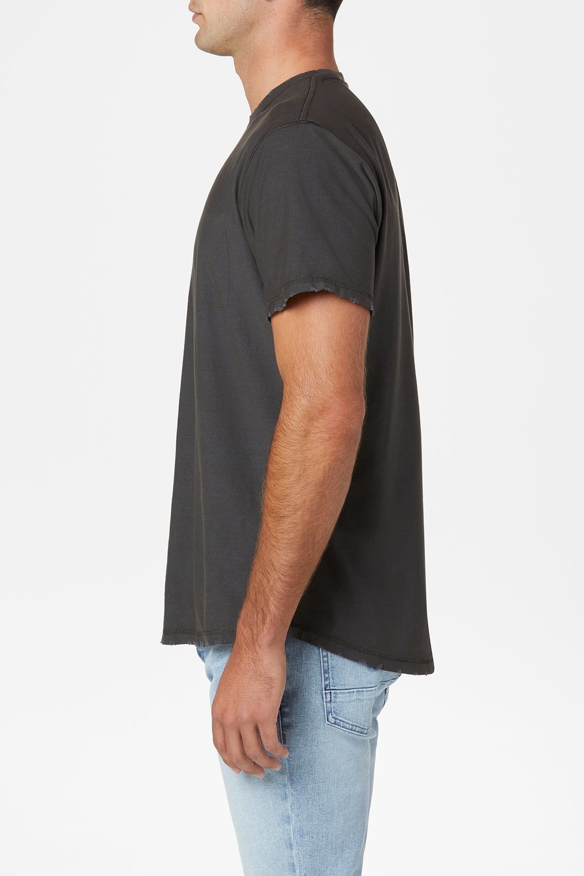 Anderson Reversed Elongated Tee sold by Hudson Jeans product image thumbnail 3