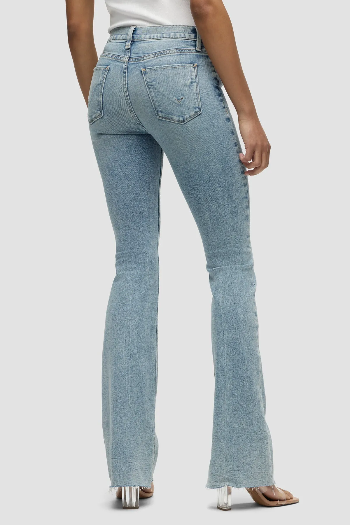 Barbara High-Rise Bootcut Jean w/ Slit Hem sold by Hudson Jeans product image thumbnail 3