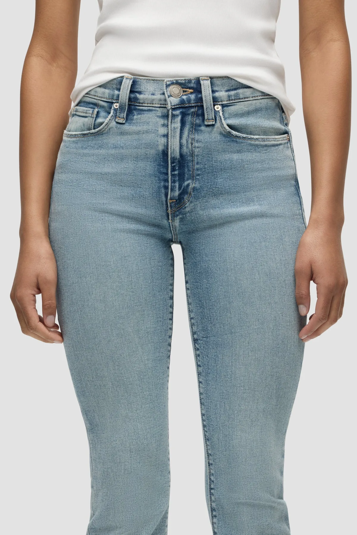 Barbara High-Rise Bootcut Jean w/ Slit Hem sold by Hudson Jeans product image thumbnail 4