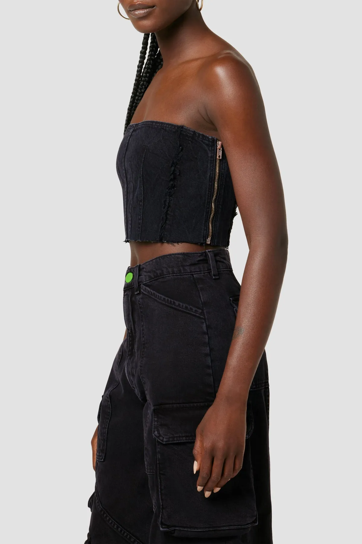 Hudson x Zoe Costello Stevie Corset Top sold by Hudson Jeans product image thumbnail 2