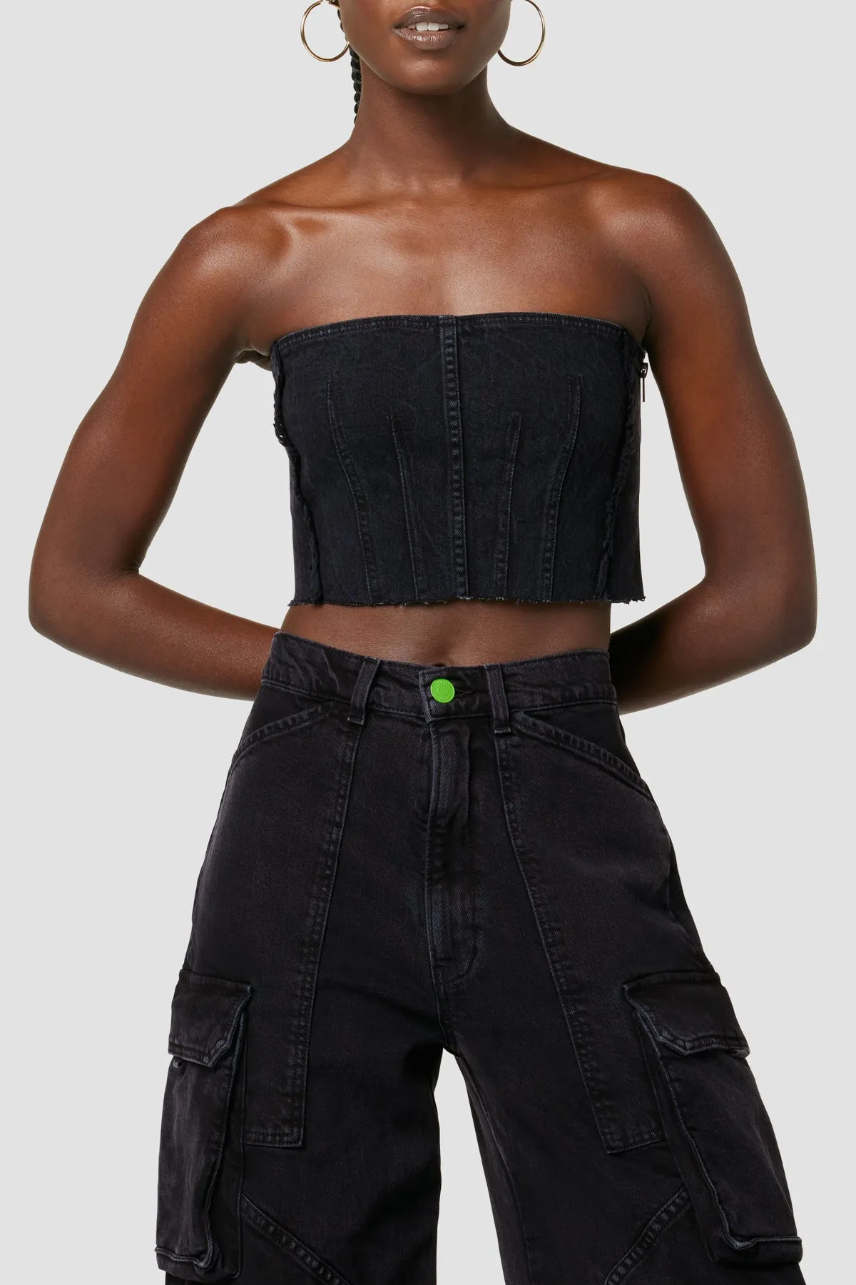Hudson x Zoe Costello Stevie Corset Top sold by Hudson Jeans