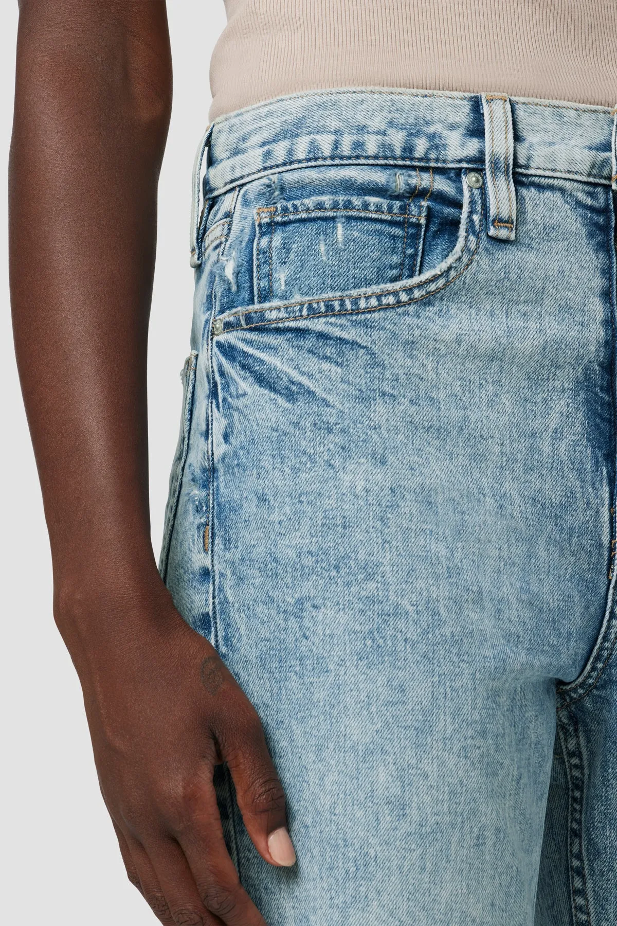 Jade High-Rise Straight Loose Fit Jean sold by Hudson Jeans product image thumbnail 4