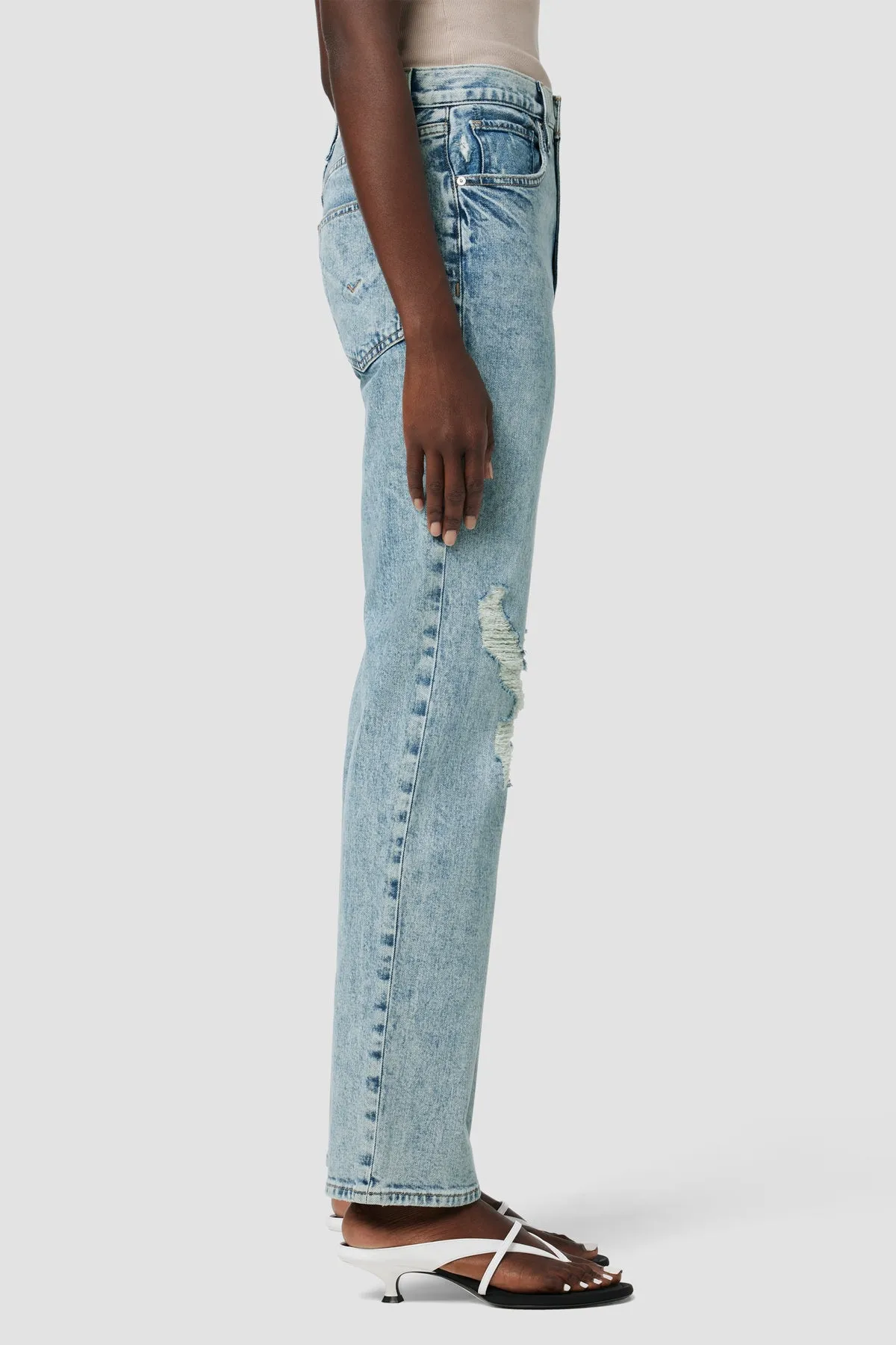 Jade High-Rise Straight Loose Fit Jean sold by Hudson Jeans product image thumbnail 2