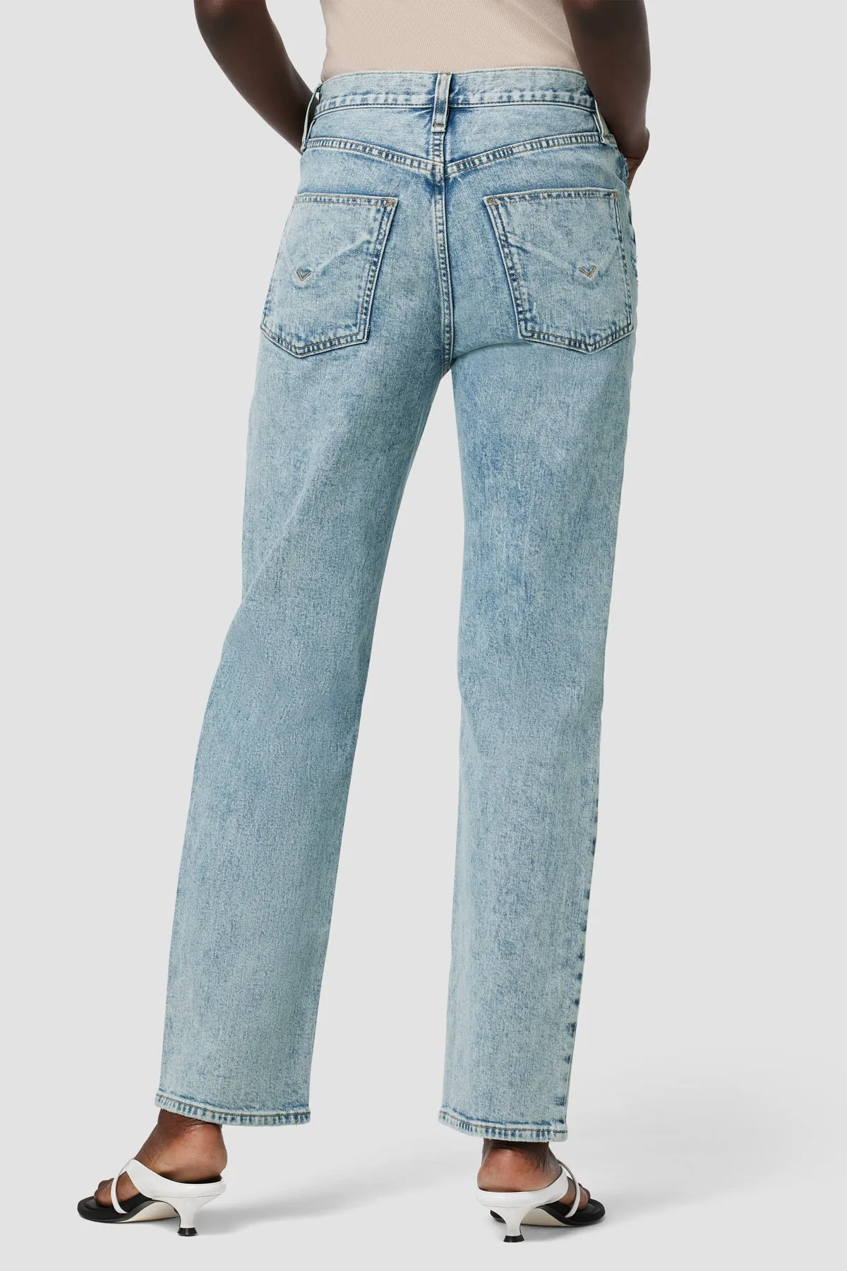 Jade High-Rise Straight Loose Fit Jean sold by Hudson Jeans product image thumbnail 3