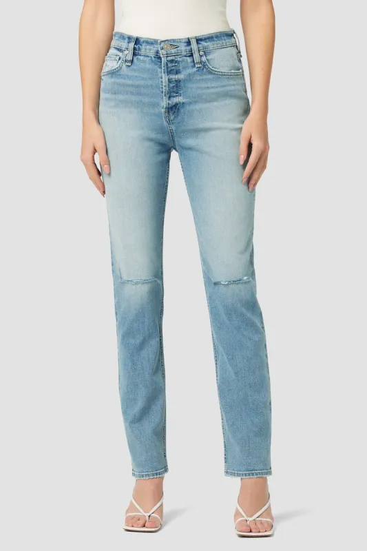 Holly High-Rise Straight Ankle Jean sold by Hudson Jeans