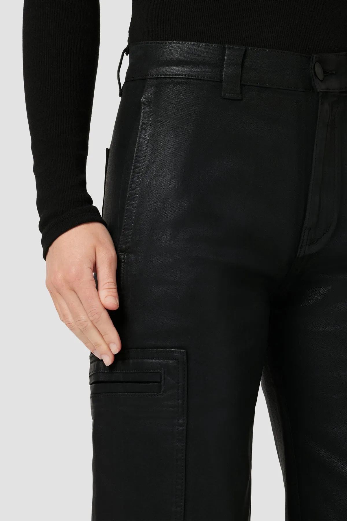 High-Rise Welt Pocket Wide Leg Cargo sold by Hudson Jeans product image thumbnail 4