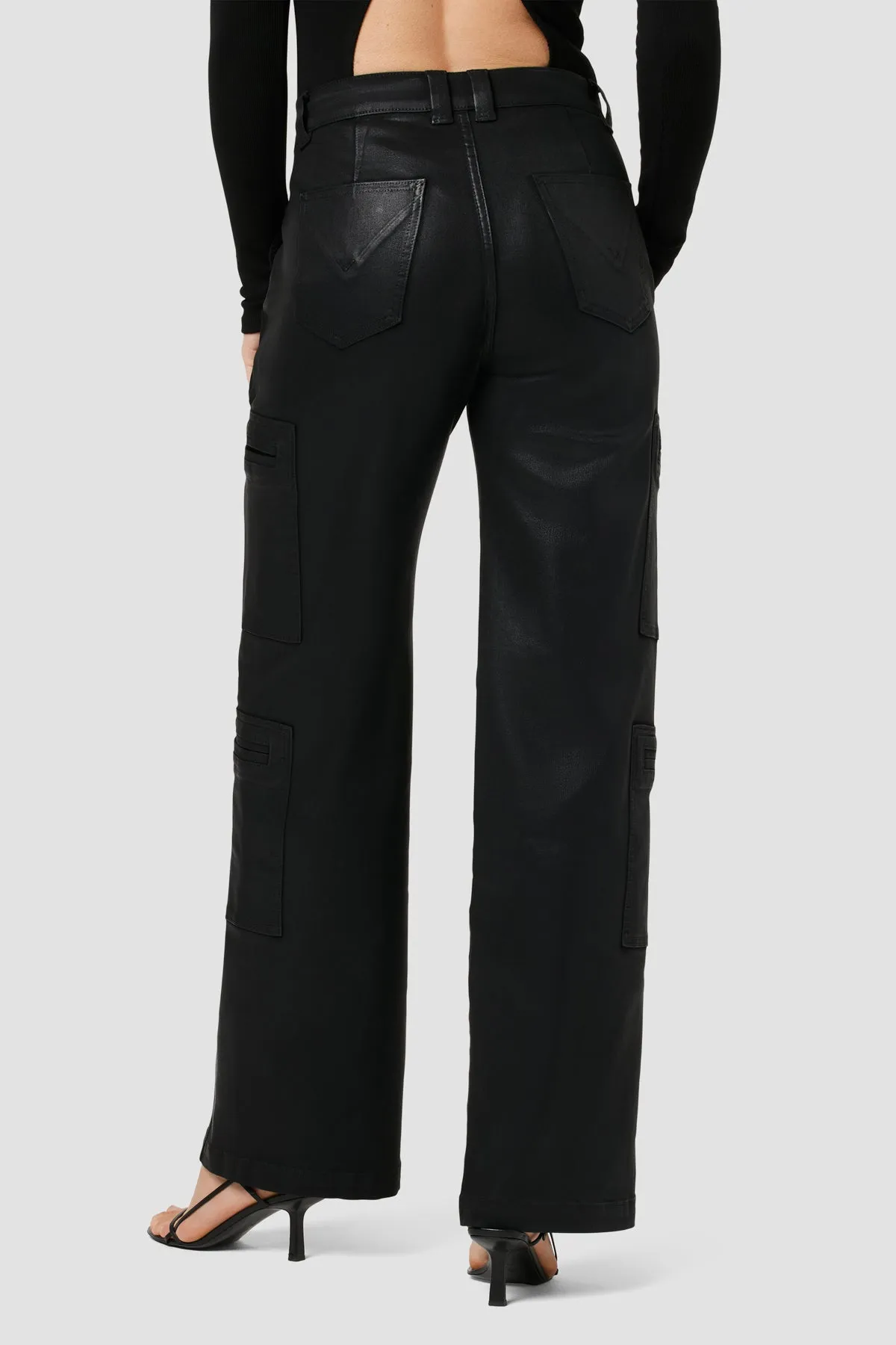 High-Rise Welt Pocket Wide Leg Cargo sold by Hudson Jeans product image thumbnail 3