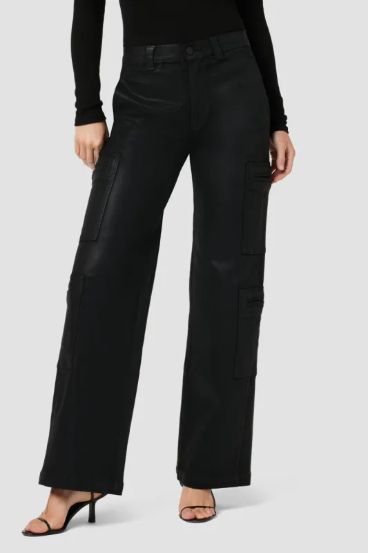 High-Rise Welt Pocket Wide Leg Cargo sold by Hudson Jeans