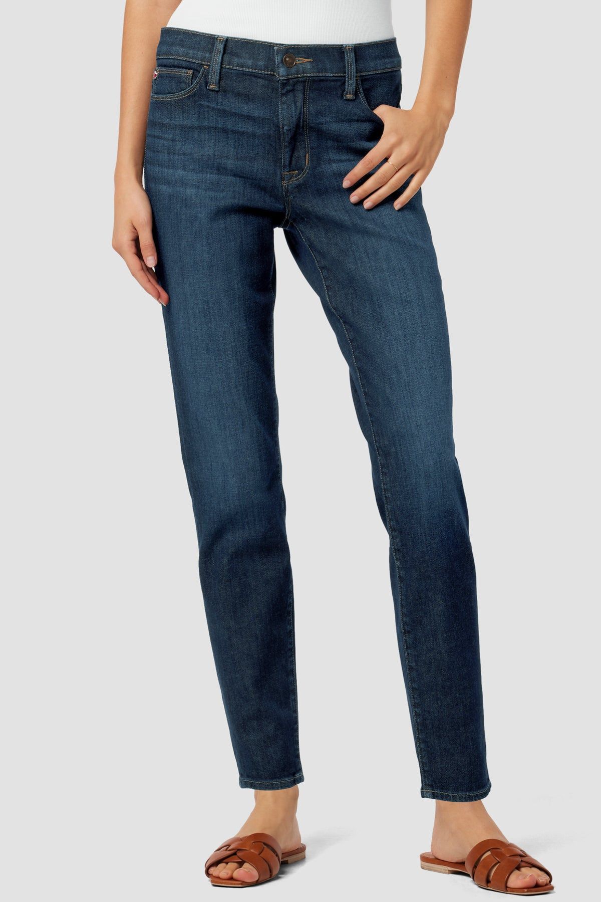 Natalie Mid-Rise Skinny Ankle Jean sold by Hudson Jeans