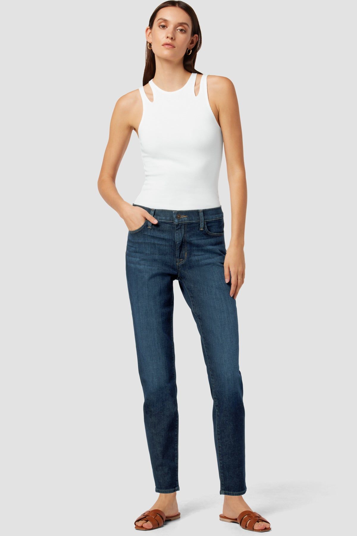 Natalie Mid-Rise Skinny Ankle Jean sold by Hudson Jeans product image thumbnail 4