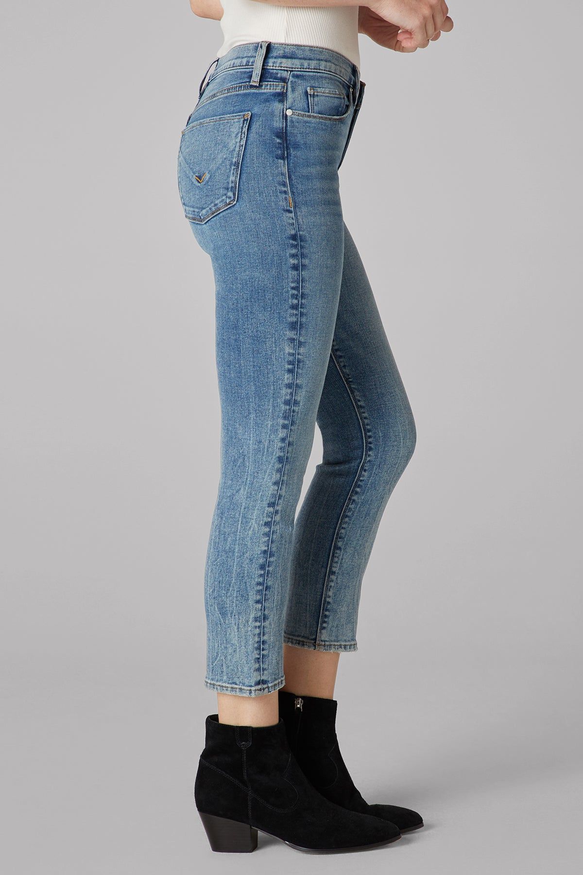 Nico Mid-Rise Straight Crop Jean sold by Hudson Jeans product image thumbnail 4