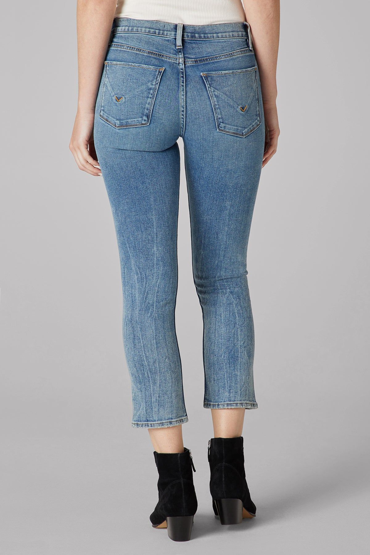 Nico Mid-Rise Straight Crop Jean sold by Hudson Jeans product image thumbnail 2