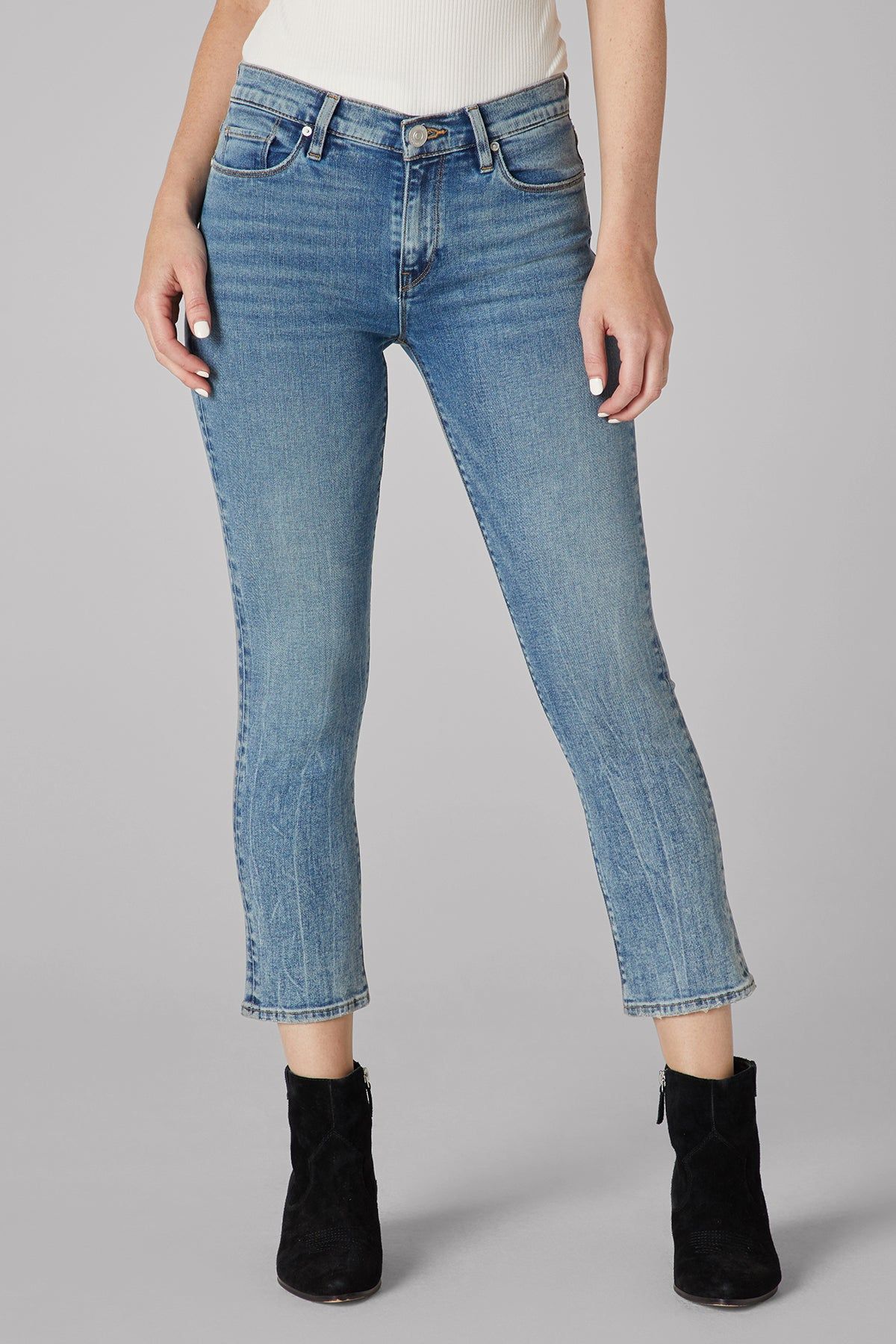 Nico Mid-Rise Straight Crop Jean sold by Hudson Jeans