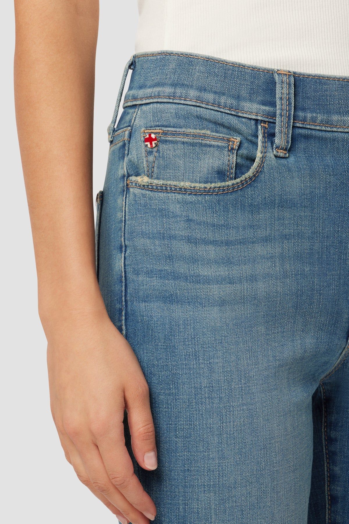Blair High-Rise Super Skinny Crop Jean sold by Hudson Jeans product image thumbnail 5
