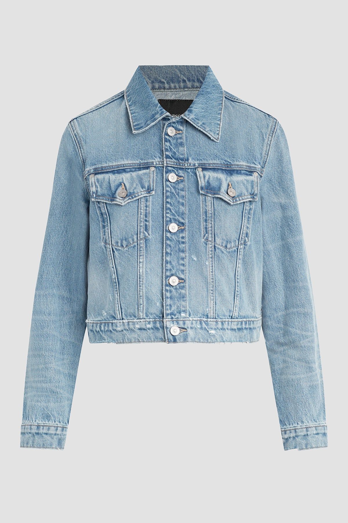 Cropped Trucker Jacket sold by Hudson Jeans product image thumbnail 6