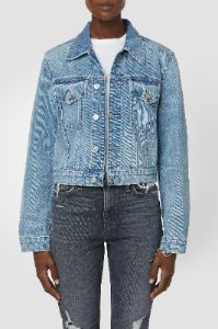 Cropped Trucker Jacket sold by Hudson Jeans