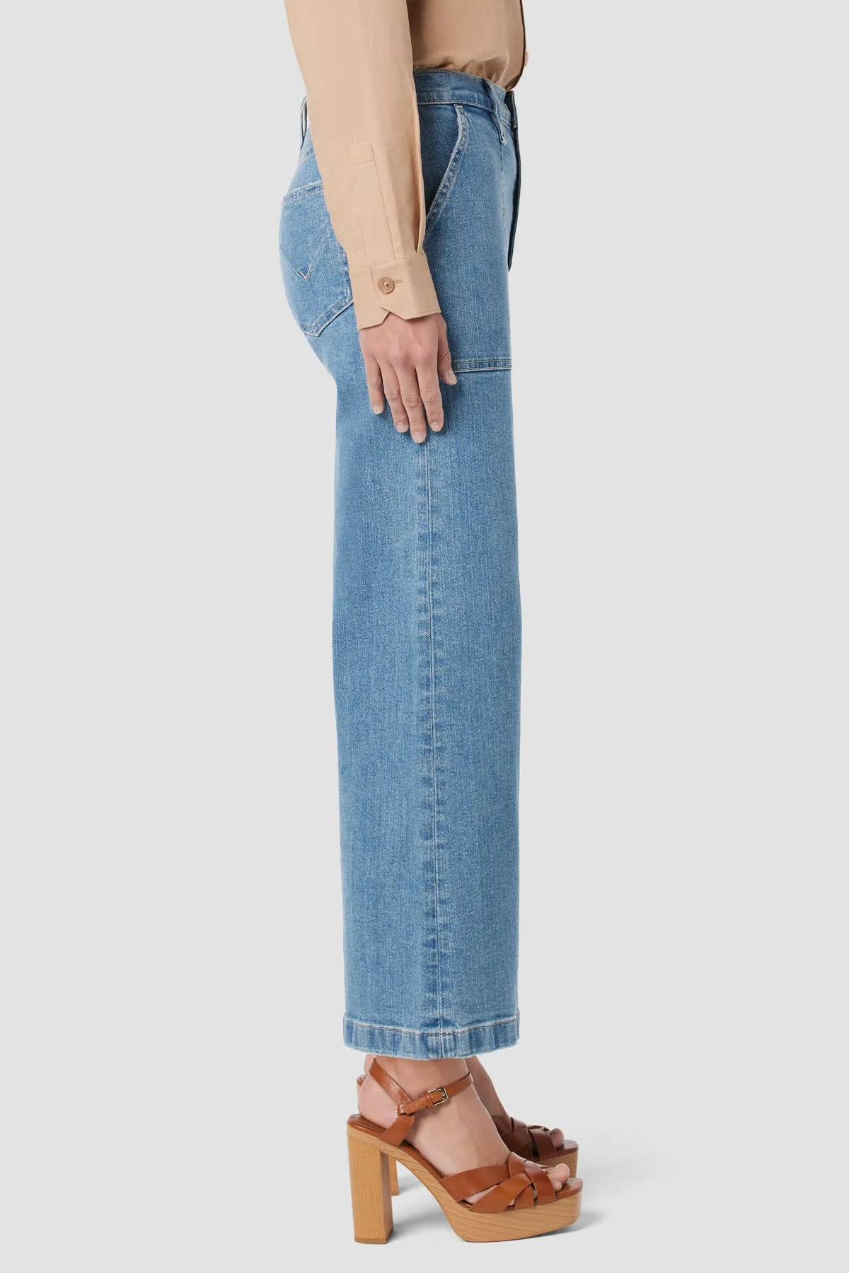 Jodie Loose Fit Wide Leg Crop Jean sold by Hudson Jeans product image thumbnail 2