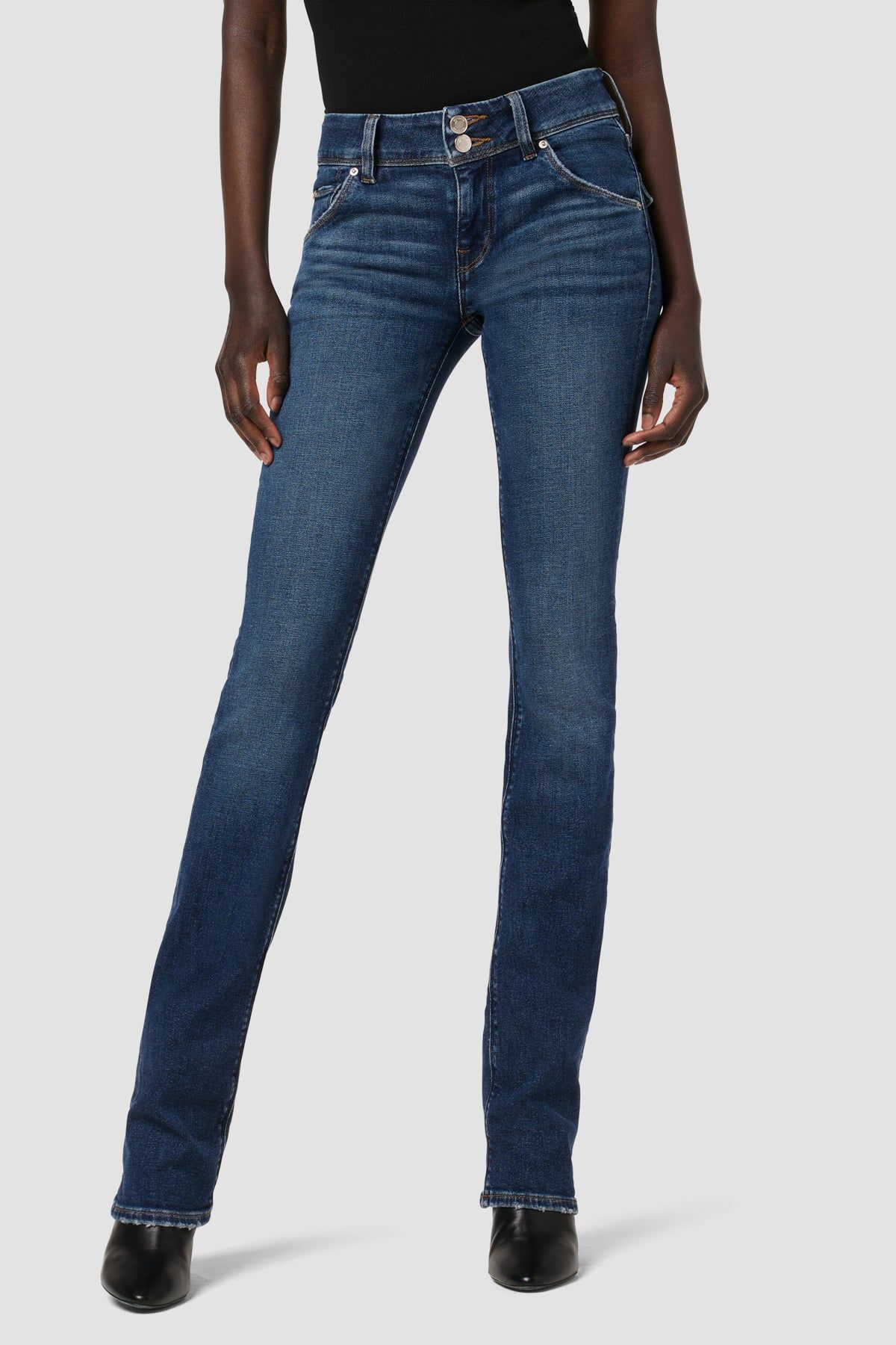 Beth Mid-Rise Baby Bootcut Jean sold by Hudson Jeans