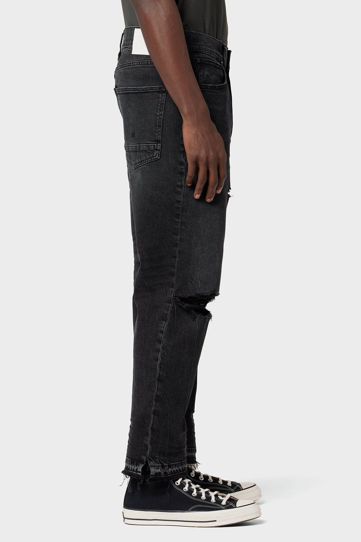 Hudson x Brandon Williams Jackson Straight Leg Crop Jean sold by Hudson Jeans product image thumbnail 2
